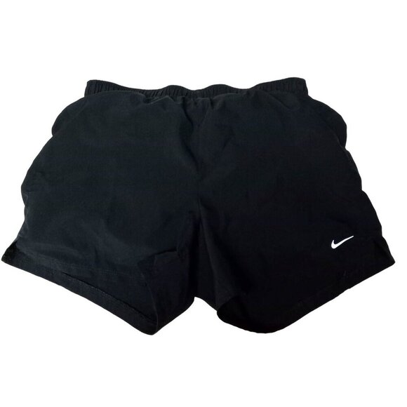 Nike Fit Dry Womens Short Black Athletic Shorts Size Extra Small - Picture 1 of 6